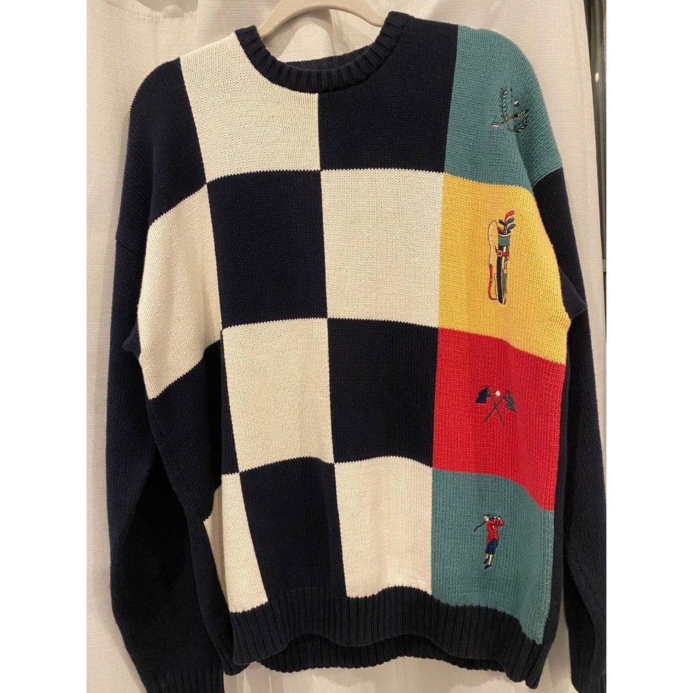 Mens Club Room Golf Sweater Pullover Size XL